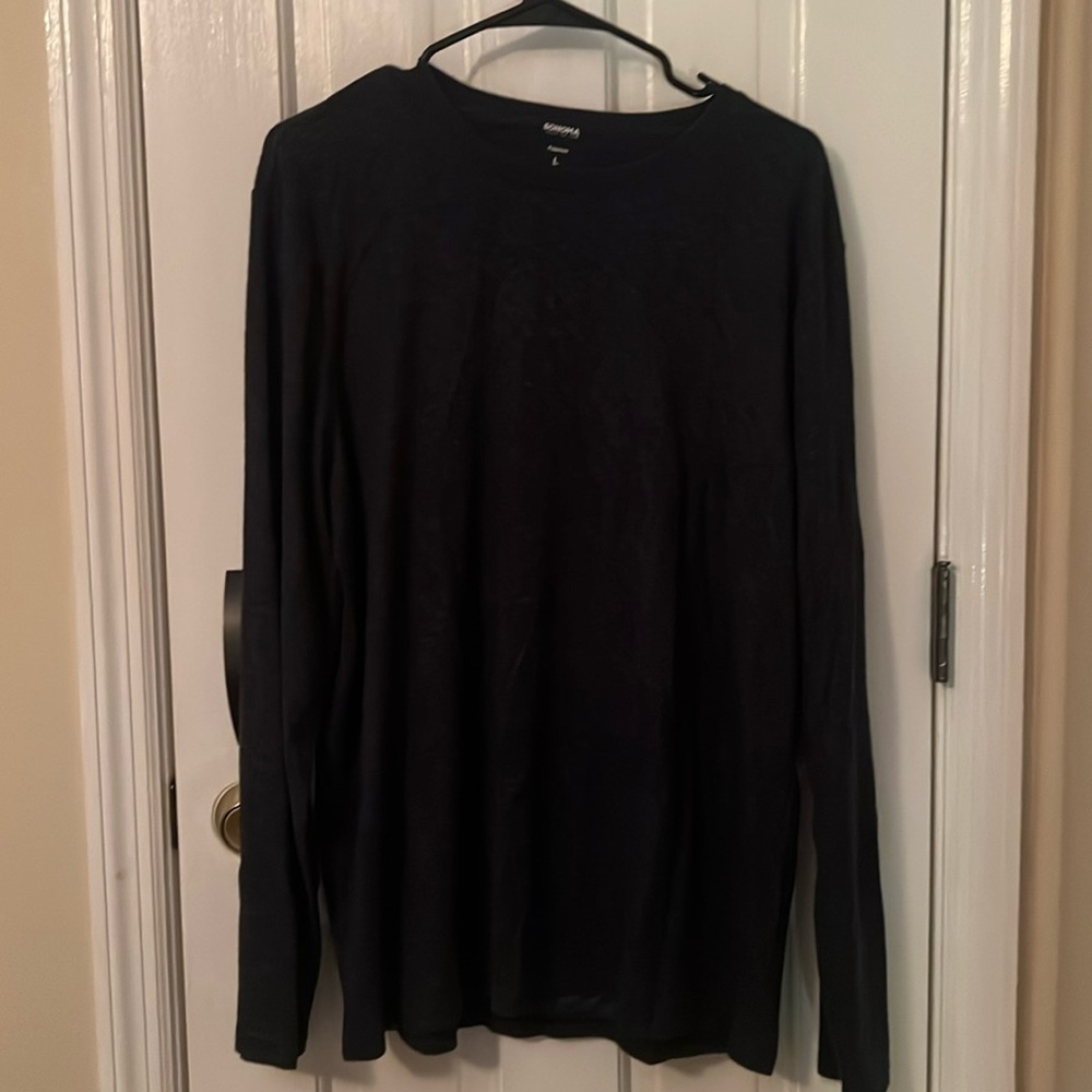 Navy pajama long sleeve.